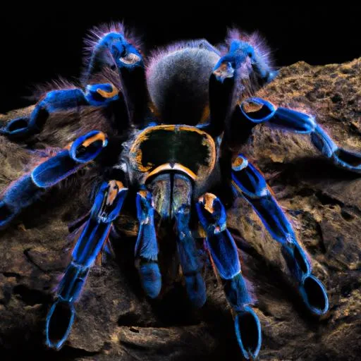 21728 peacock tarantula handling
