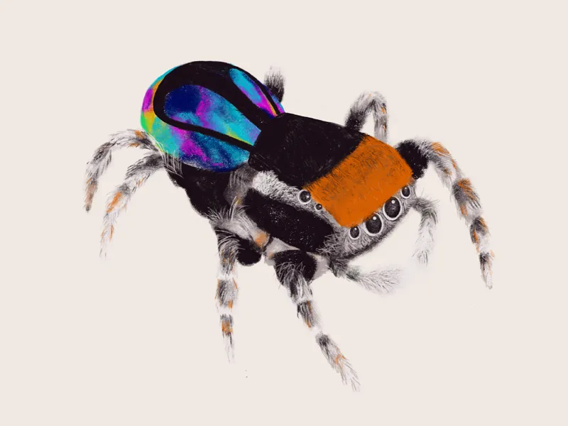 21728 peacock tarantula watering