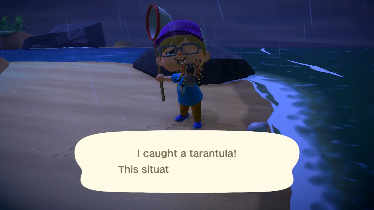 21885 animal crossing tarantula recipe
