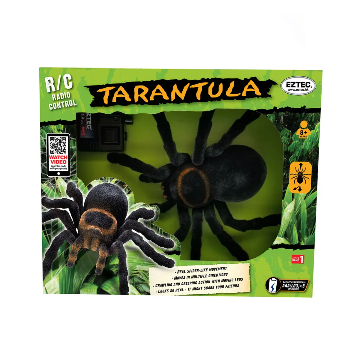 21917 tarantula toy in action