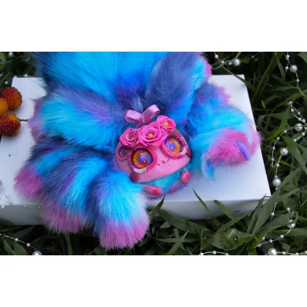 21943 spider tarantula plush materials